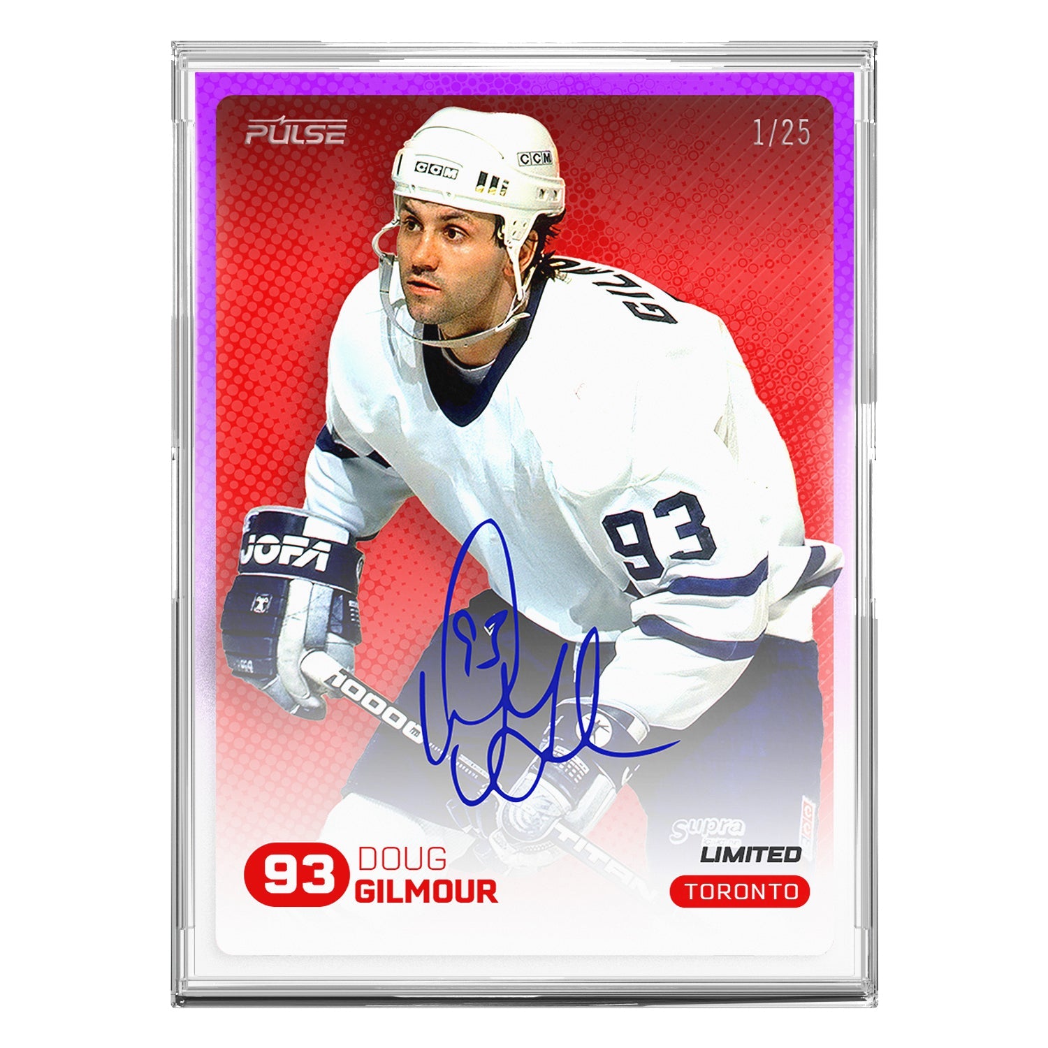 2026 Pulse On Demand Limited – Doug Gilmour On-Card Autograph Card