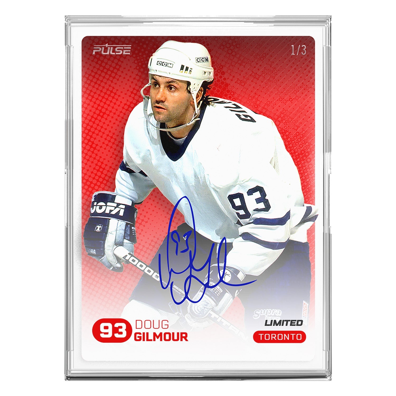 2026 Pulse On Demand Limited – Doug Gilmour On-Card Autograph Card