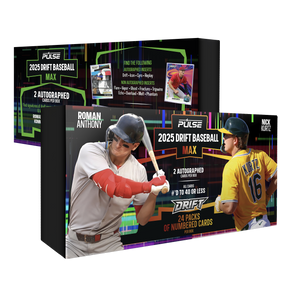 2025 Pulse Drift Baseball Max Box (24 Packs - 2 Autographs Per Box)