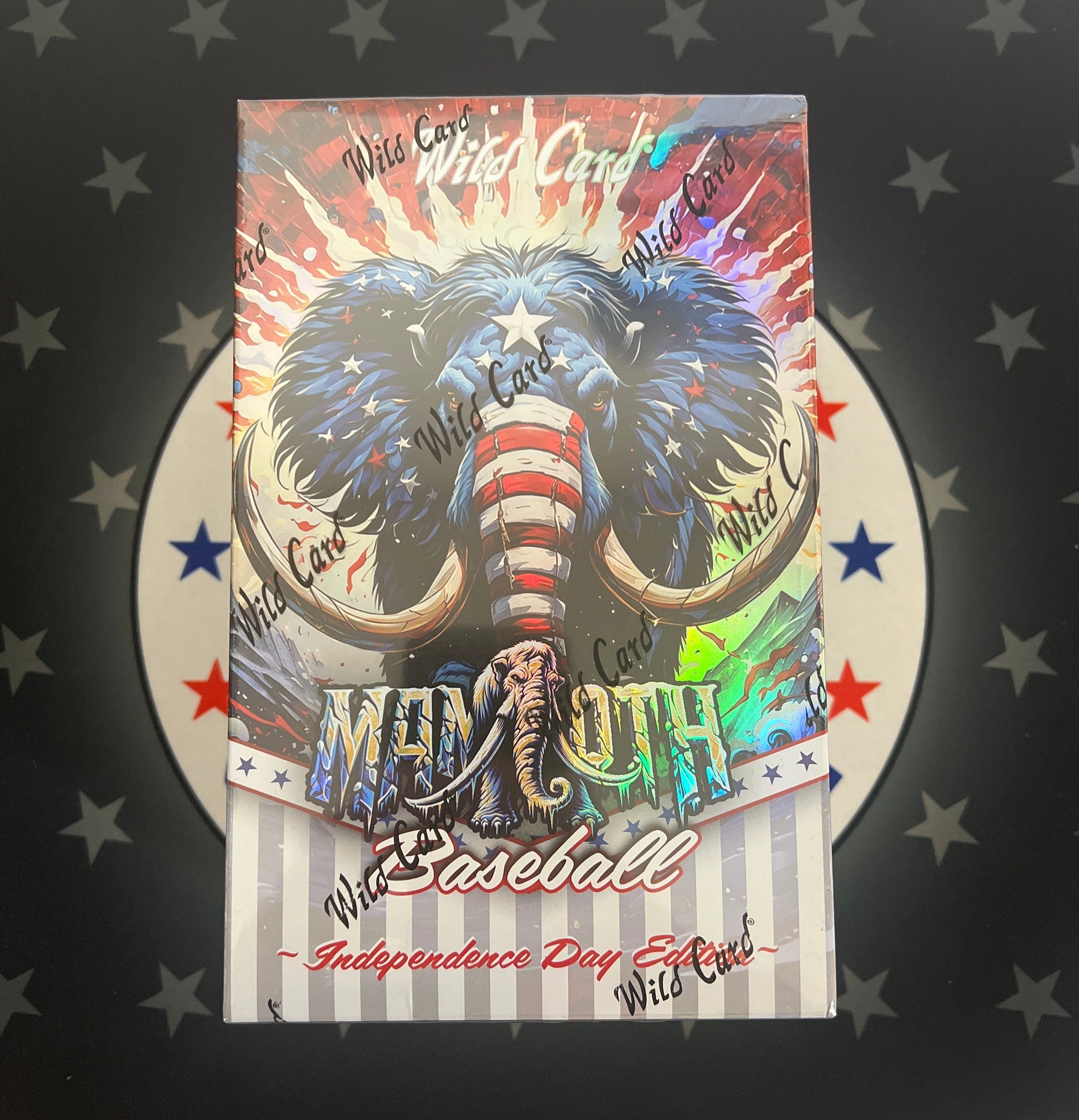 2025 Wild Card Independence Day Mammoth Baseball Box