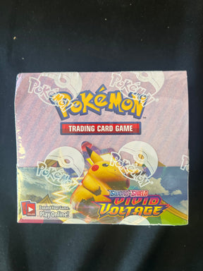 Pokemon Sword & Shield Vivid Voltage Booster Box *See Photos*