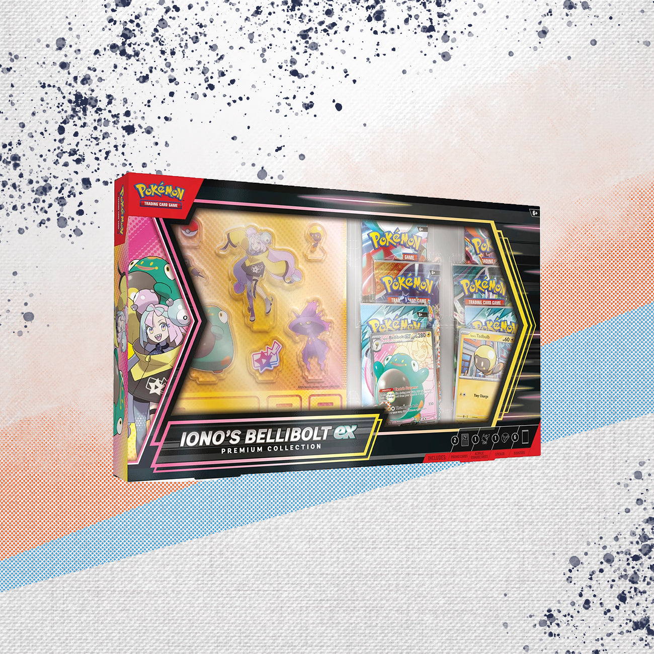 Pokemon Iono’s Bellibolt EX Premium Collection Box