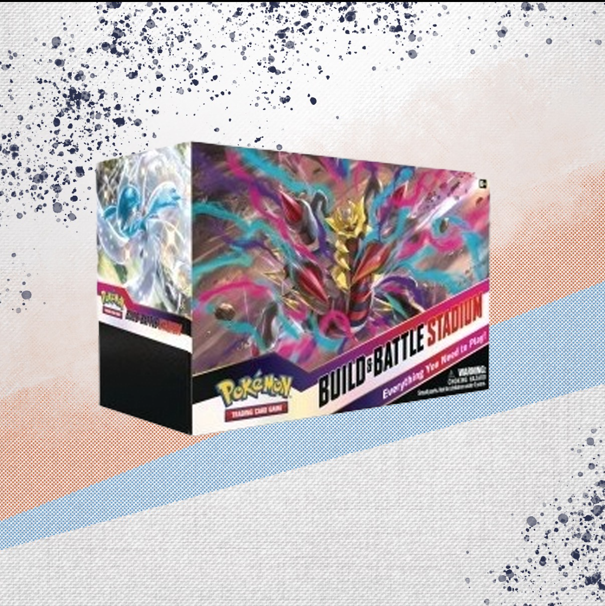 Pokemon Lost Origin Build & Battle Stadium Box