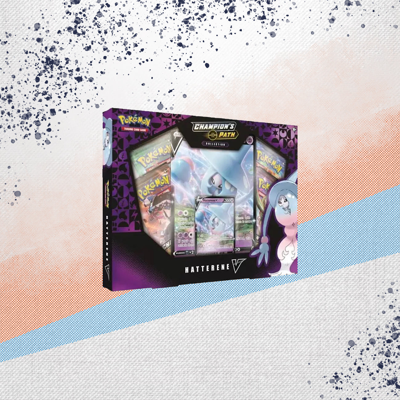 Pokemon Champions Path Hatterene V Collection Box