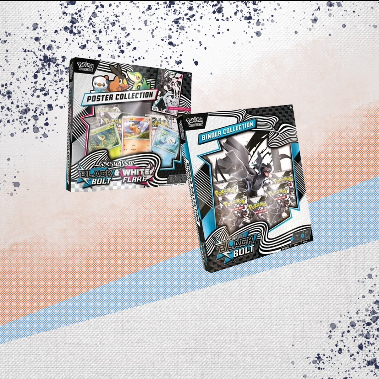 Pokemon Black Bolt Sam’s Club Binder & Poster Combo Box
