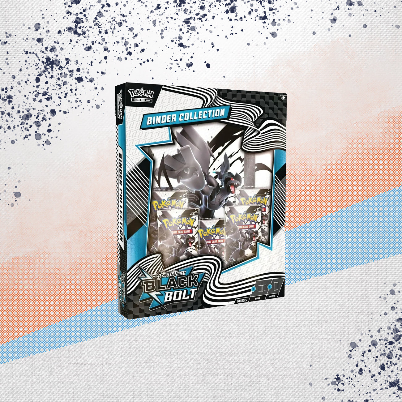 Pokemon Black Bolt Binder Collection Box