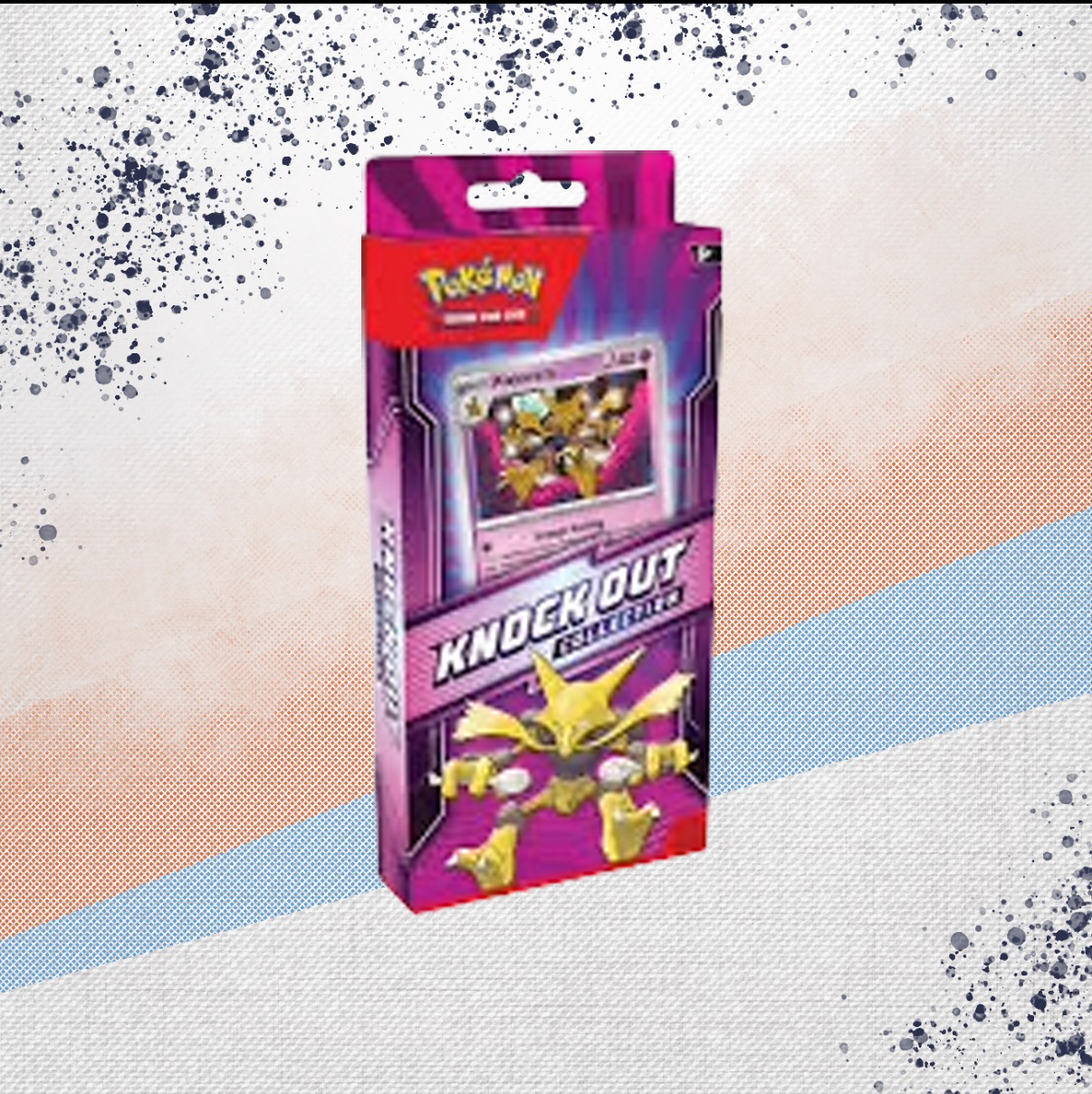 Pokemon Alakazam Knock Out Collection Box