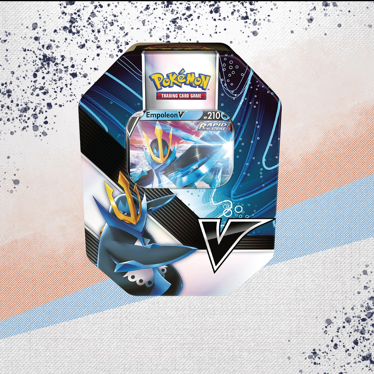 Pokemon Empoleon V International Tin