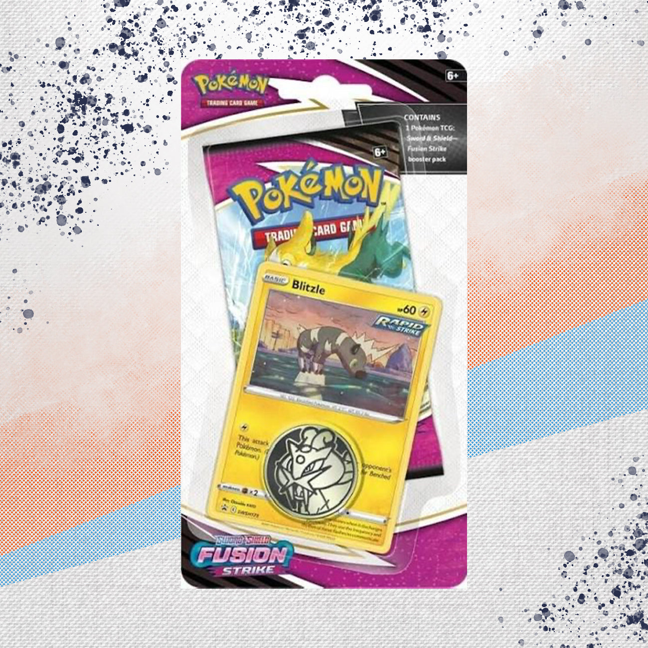 Pokemon Fusion Strike Single Pack Blister (Bliztle)