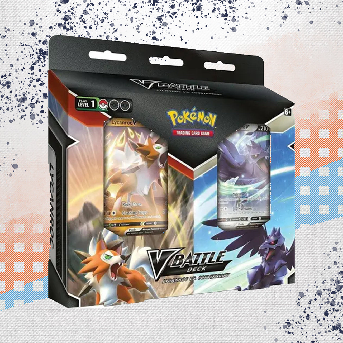 Pokemon Lycanroc & Corviknight V Battle Deck