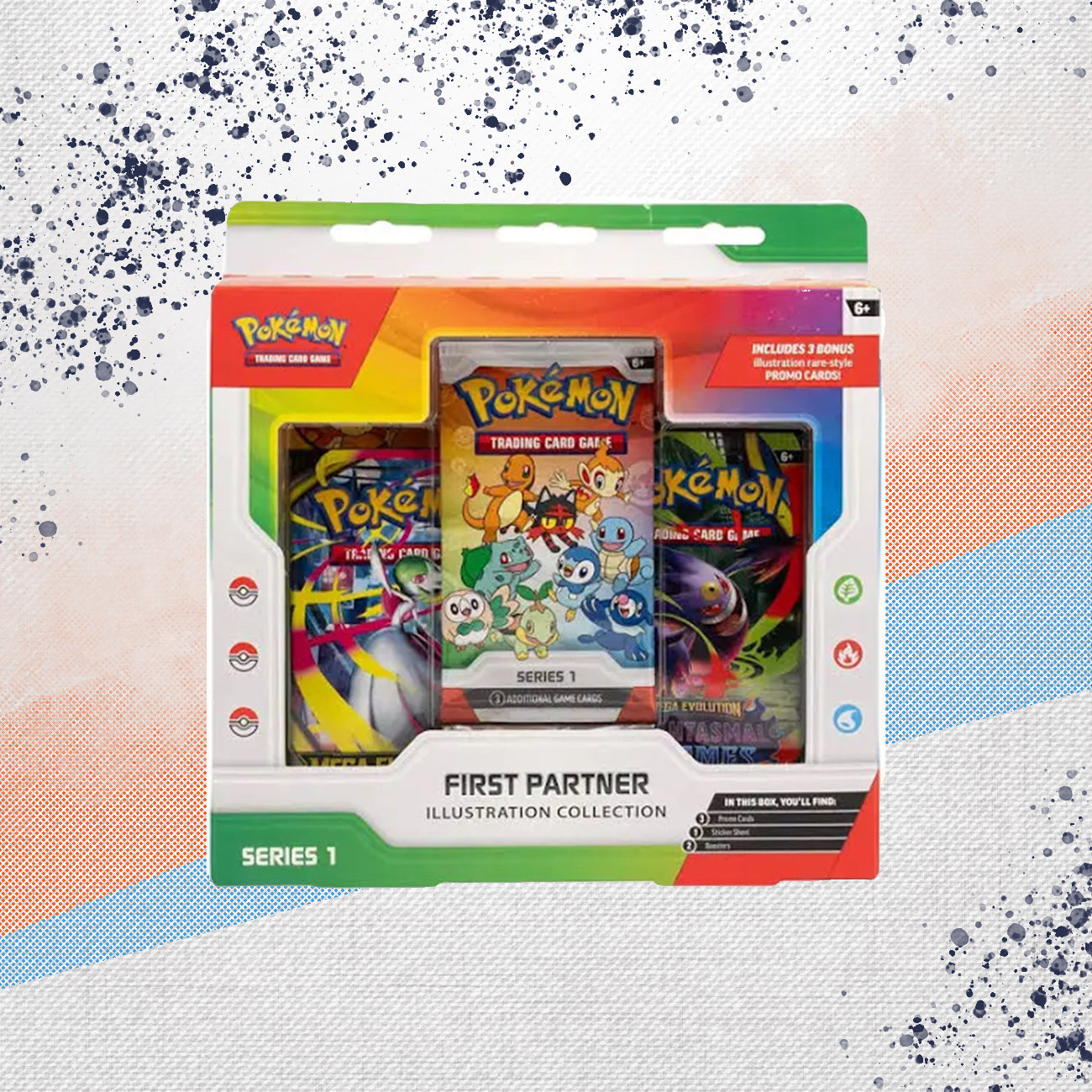 Pokemon First Partner Series 1 Illustration Collection Box