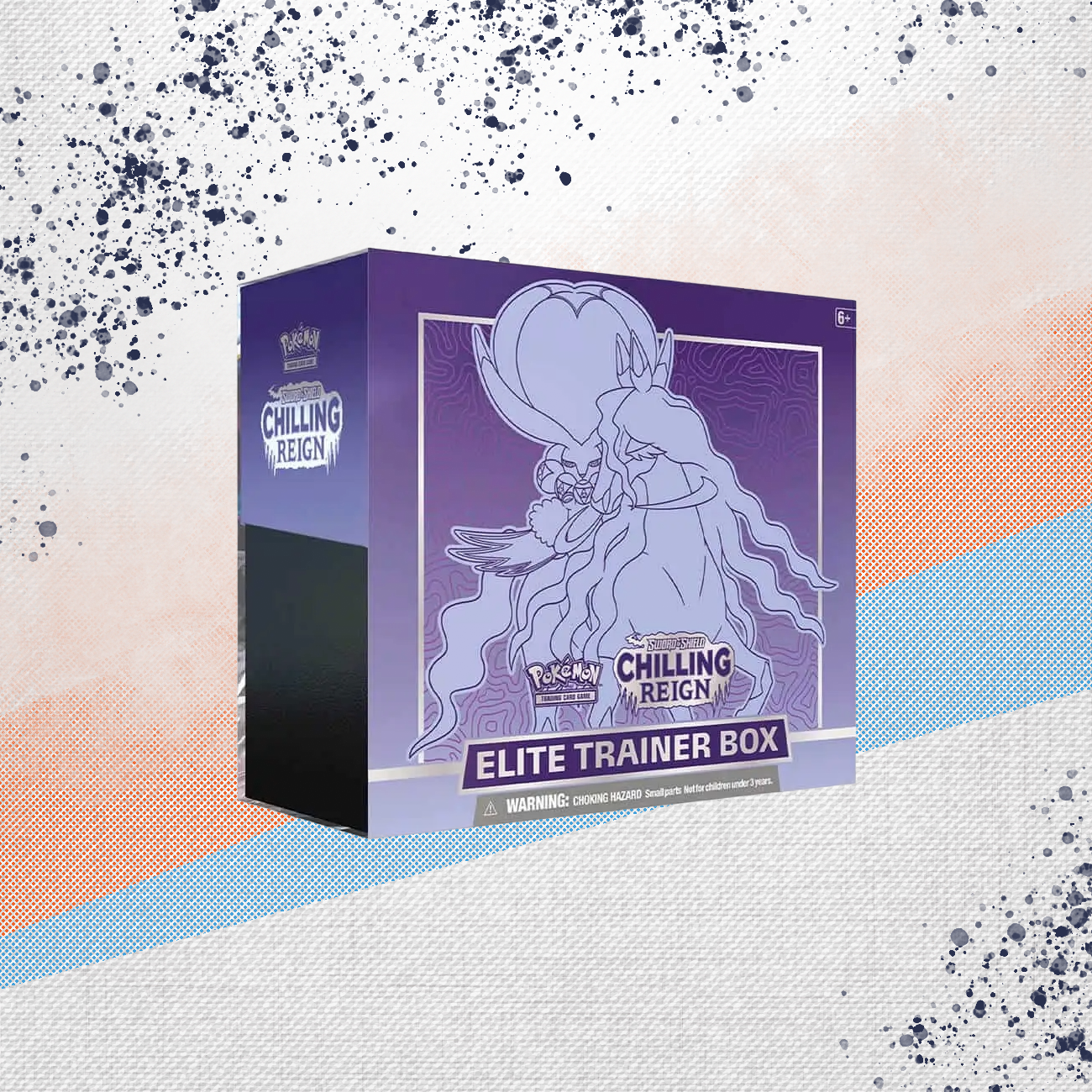 Pokemon Chilling Reign Elite Trainer Box Purple
