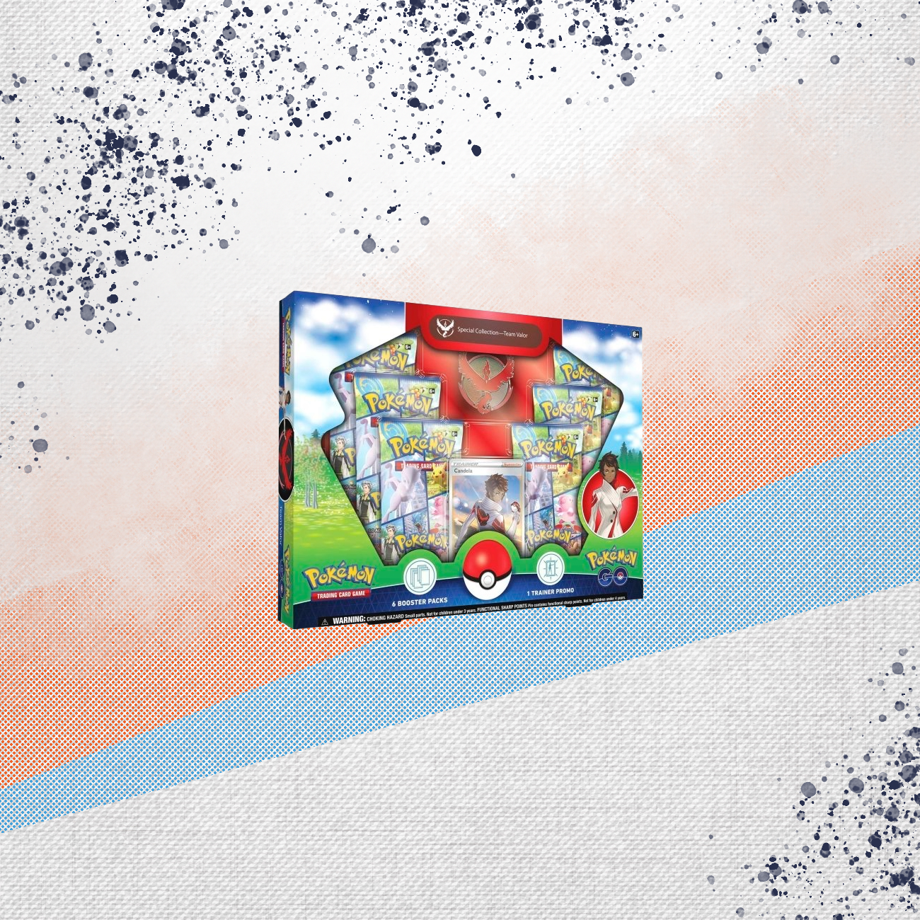 Pokemon GO Team Valor Special Collection Box