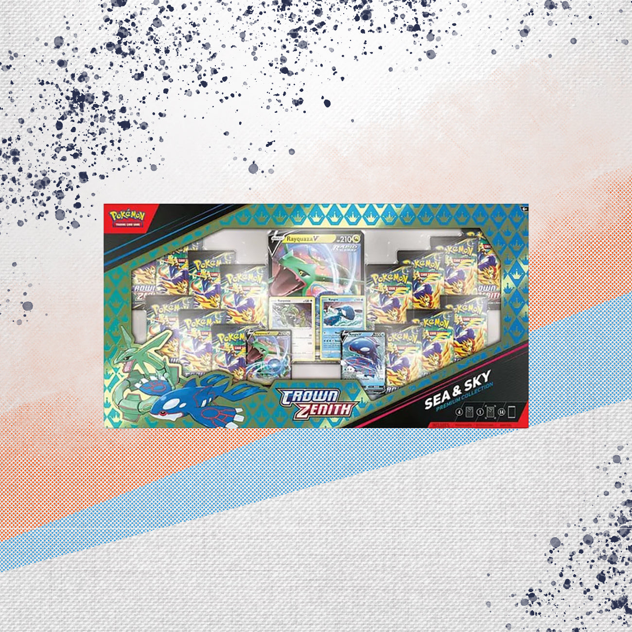 Pokemon Crown Zenith Sea & Sky Premium Collection Box