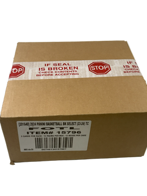 2023/24 Panini Select Basketball 1st Off The Line FOTL Hobby 12-Box Case