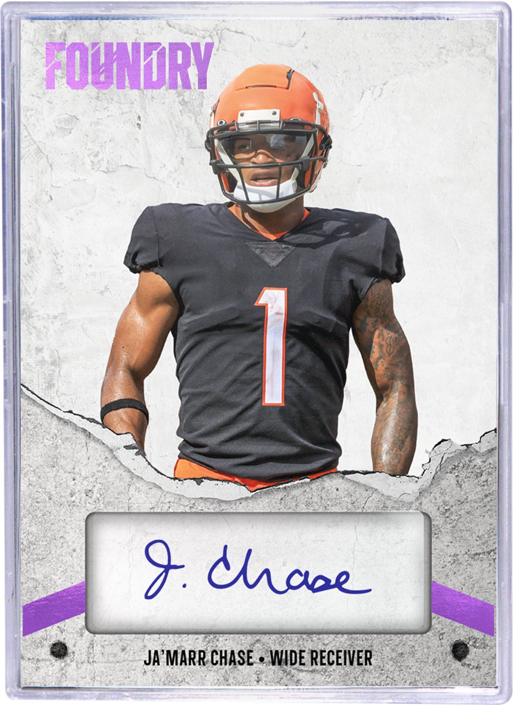 2025 Pulse Foundry Football Booster Box (24 Packs - 2 Autographs Per Box)