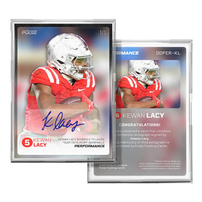 2026 Pulse On Demand Kewan Lacy Performance Autograph Card
