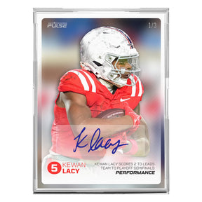 2026 Pulse On Demand Kewan Lacy Performance Autograph Card
