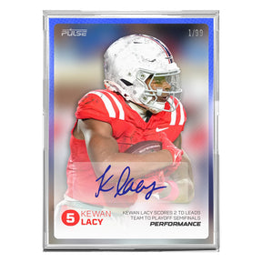 2026 Pulse On Demand Kewan Lacy Performance Autograph Card