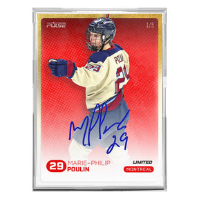 2026 Pulse On Demand Limited – Marie-Philip Poulin On-Card Autograph Card