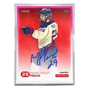 2026 Pulse On Demand Limited – Marie-Philip Poulin On-Card Autograph Card