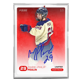 2026 Pulse On Demand Limited – Marie-Philip Poulin On-Card Autograph Card