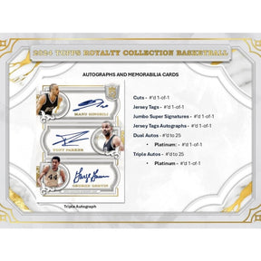 2023/24 Topps Royalty Collection Basketball Hobby Box
