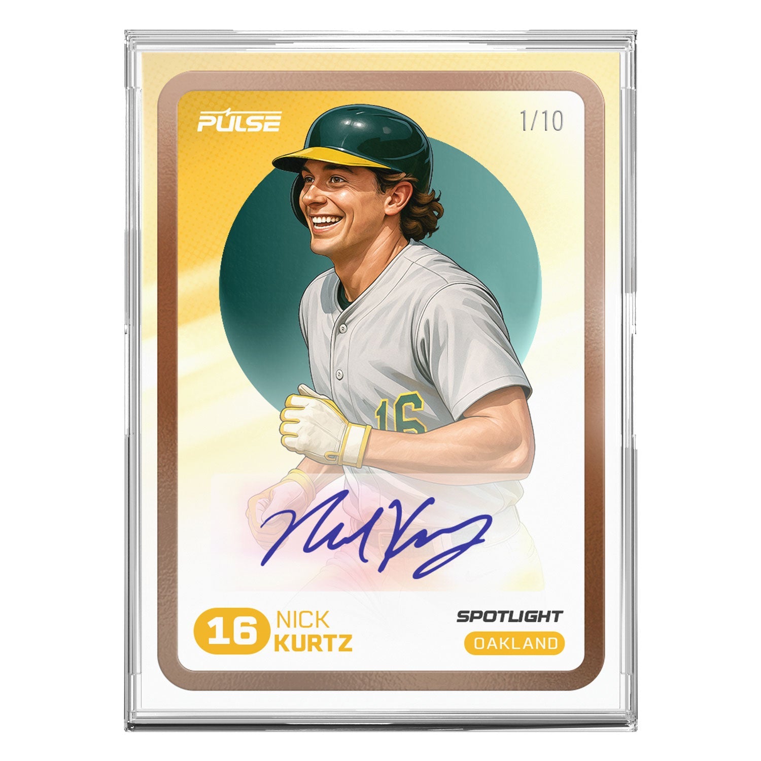2025 Pulse On Demand Nick Kurtz Autographed Spotlight Card