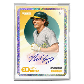 2025 Pulse On Demand Nick Kurtz Autographed Spotlight Card