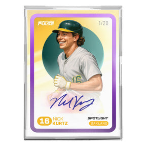 2025 Pulse On Demand Nick Kurtz Autographed Spotlight Card