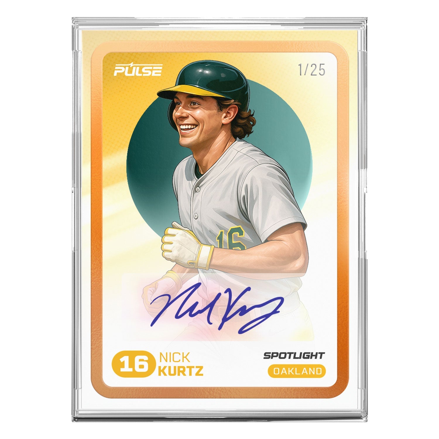2025 Pulse On Demand Nick Kurtz Autographed Spotlight Card