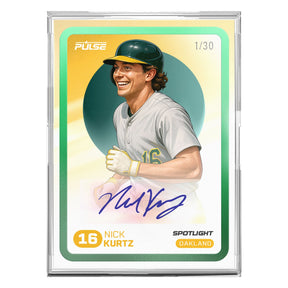 2025 Pulse On Demand Nick Kurtz Autographed Spotlight Card
