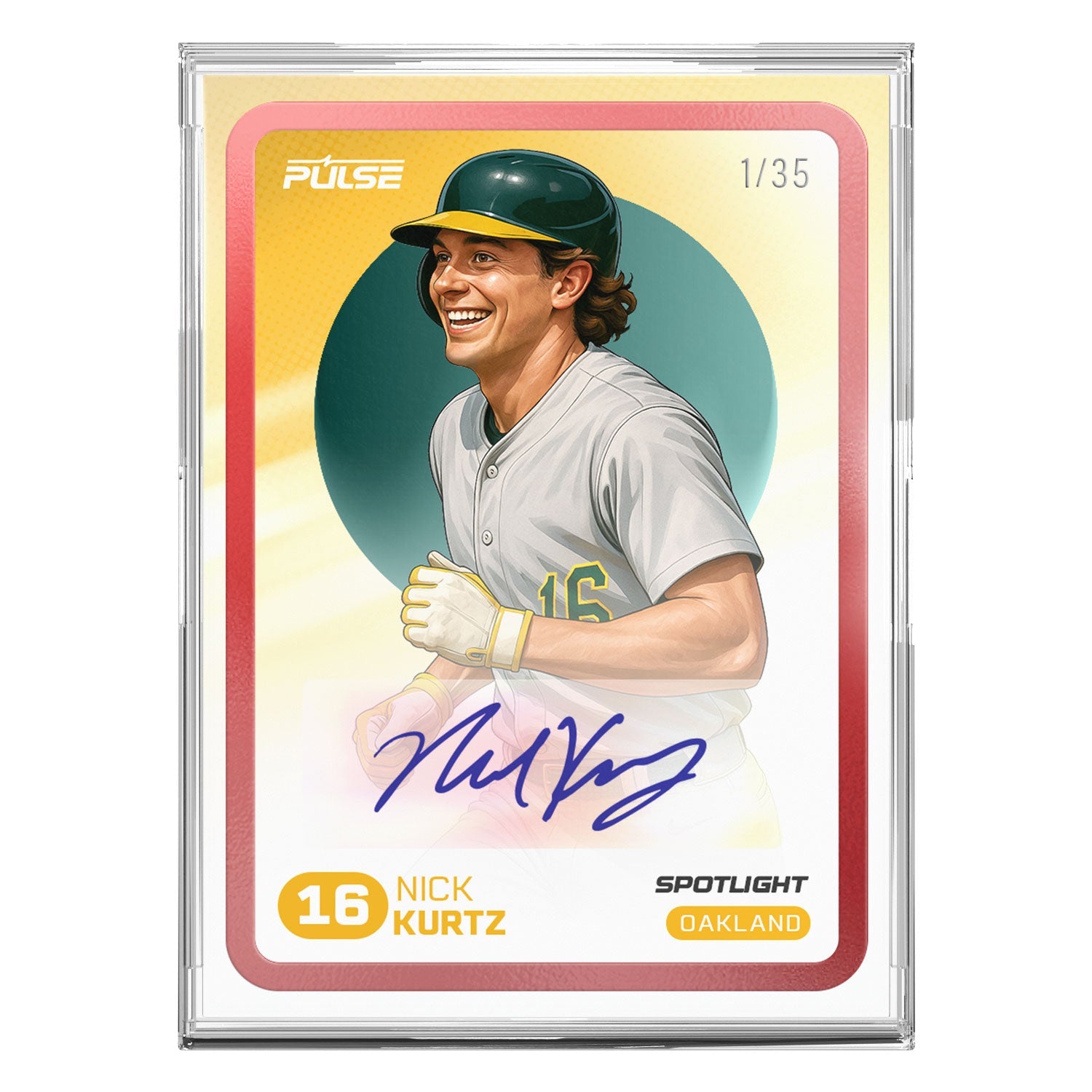 2025 Pulse On Demand Nick Kurtz Autographed Spotlight Card