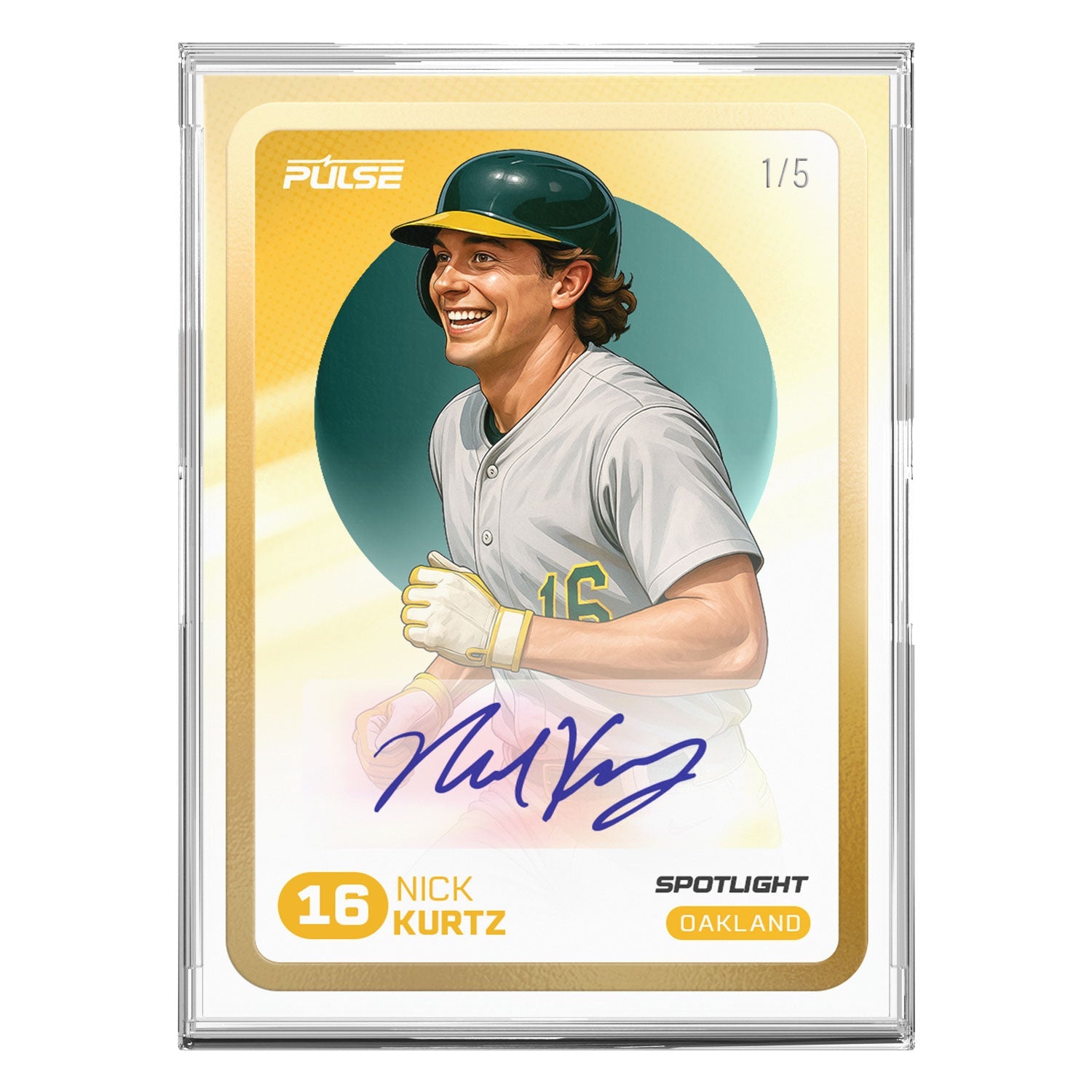 2025 Pulse On Demand Nick Kurtz Autographed Spotlight Card