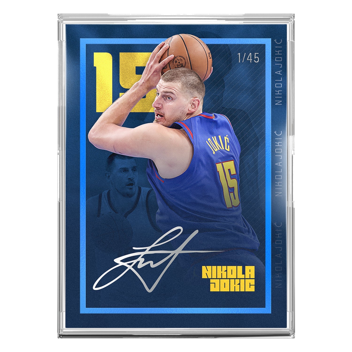 2026 Pulse On Demand Nikola Jokić On-Card Autograph Card