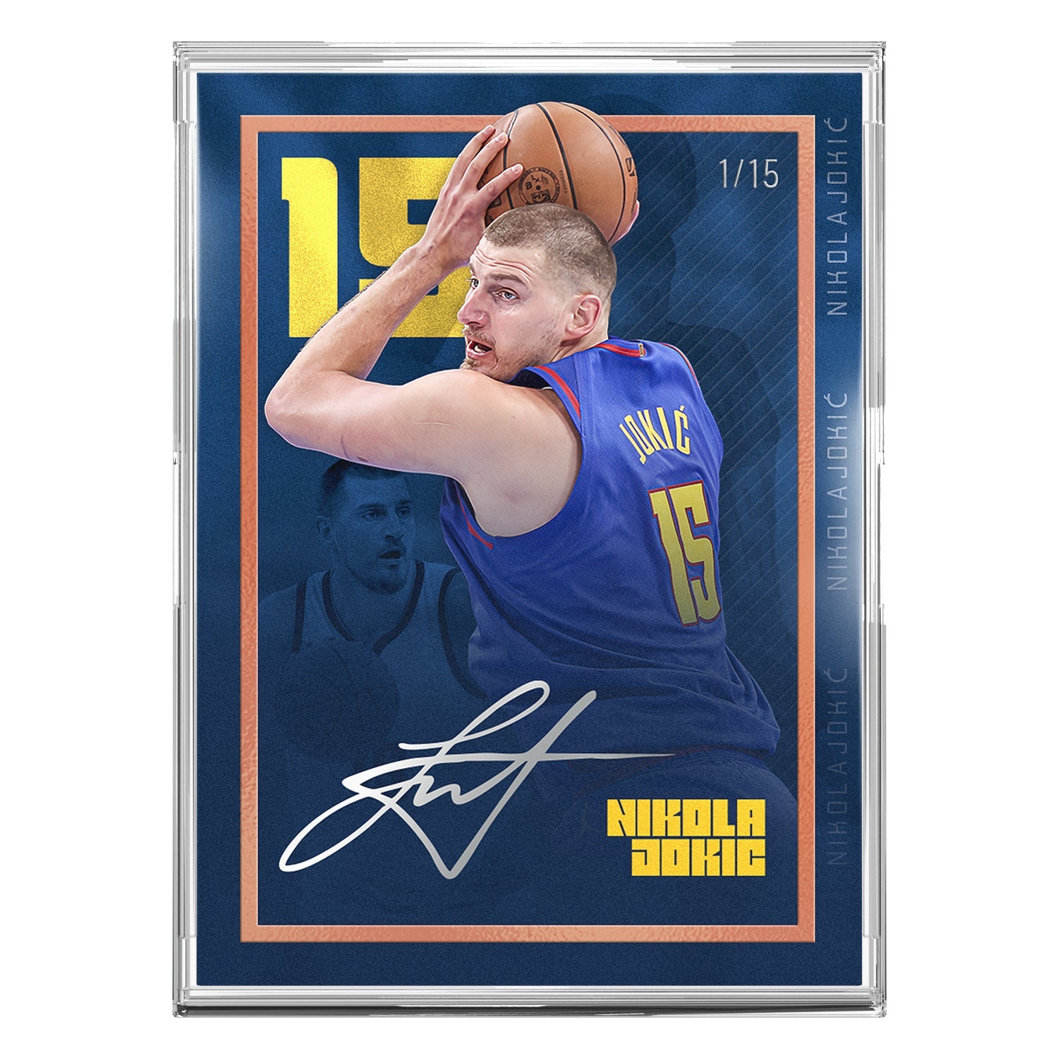 2026 Pulse On Demand Nikola Jokić On-Card Autograph Card
