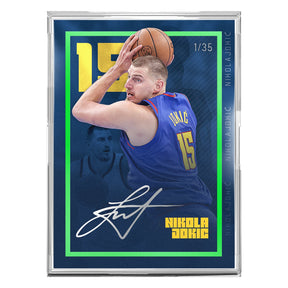2026 Pulse On Demand Nikola Jokić On-Card Autograph Card