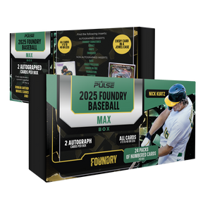 2025 Pulse Foundry Baseball Booster Box (24 Packs - 2 Autographs Per Box)