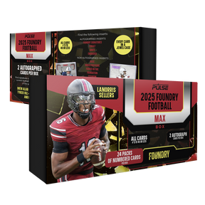 2025 Pulse Foundry Football Booster Box (24 Packs - 2 Autographs Per Box)