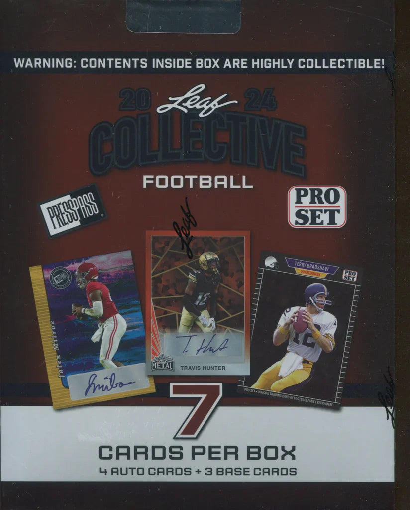 2024 Leaf Collective Football Hobby Box