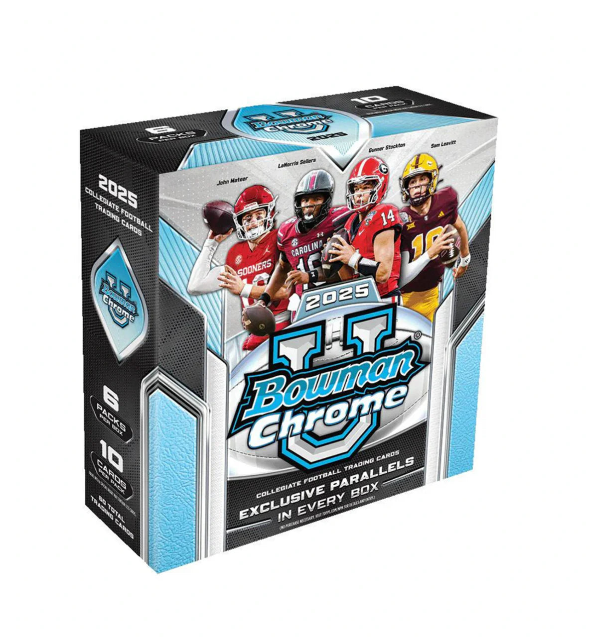 2025 Bowman Chrome University Football Mega Box