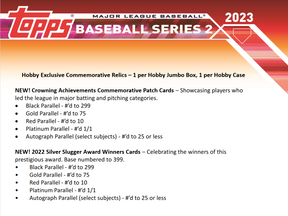 2023 Topps Series 2 Baseball Jumbo Box