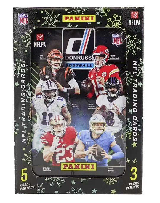 2024 Panini Donruss Football Winter Holiday Tin (Box)