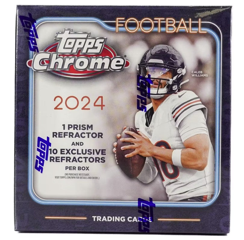 2024 Topps Chrome Football Mega Box