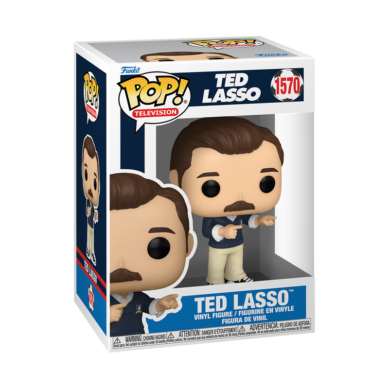 TED LASSO Funko Pop Television 1570 W/ Protector