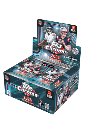 2025 Topps Chrome Football Jumbo Box