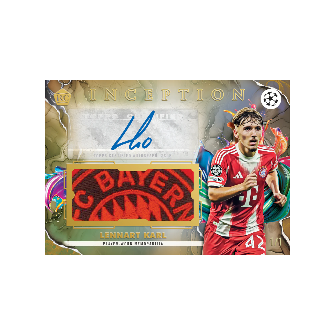 Topps Inception UEFA Club Competitions 2025/26 Hobby Box - Pre-Order