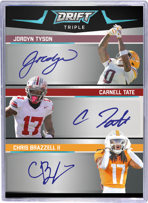 2025 Pulse Drift Football Hobby (4 Autographs Per Box)