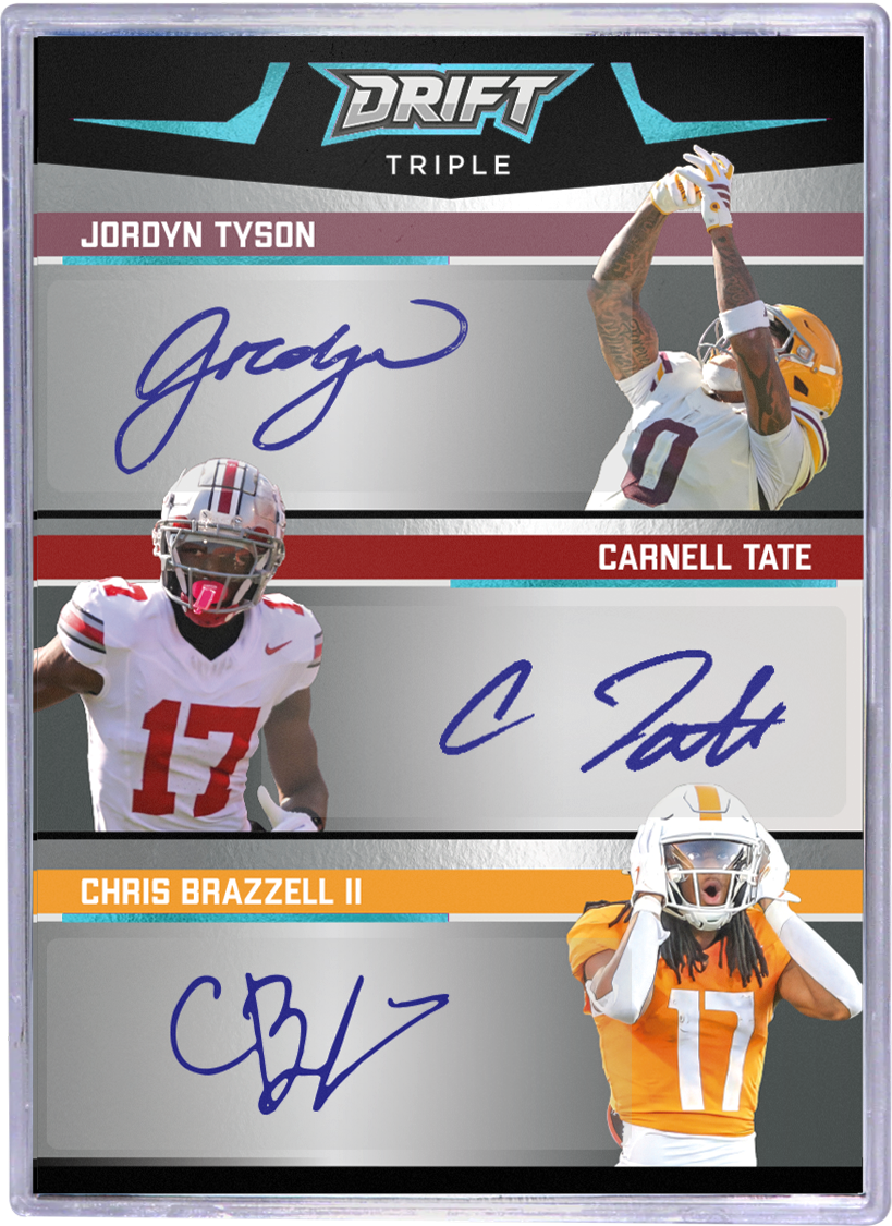 2025 Pulse Drift Football Hobby (4 Autographs Per Box)