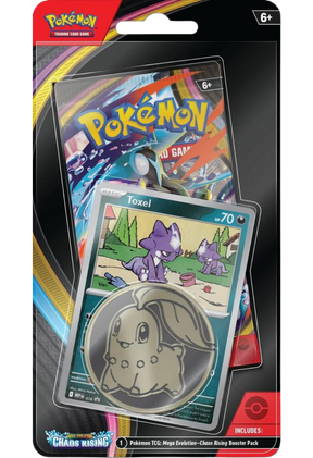 Pokemon Mega Evolution - Chaos Rising Single Pack Blister [Toxel]